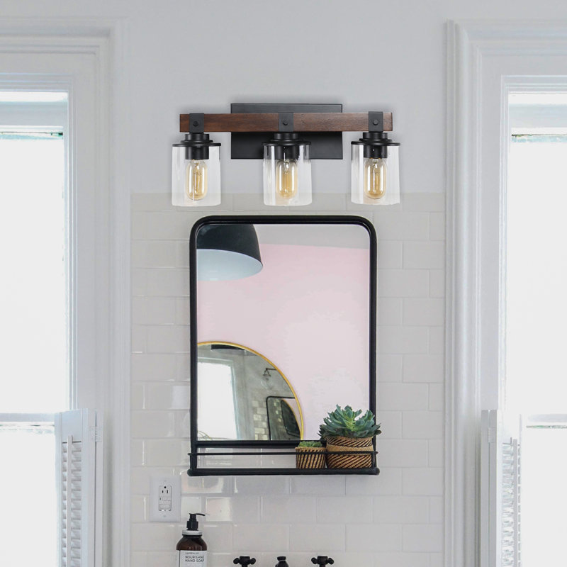Éclairage pour meuble-lavabo 3 lumières Mahershala