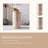 Tall Cylindrical MGO Side Table