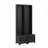 Hall Tree Coat Rack with Black Retro Handles, Seating Bench with Storage Drawers-1352194706
