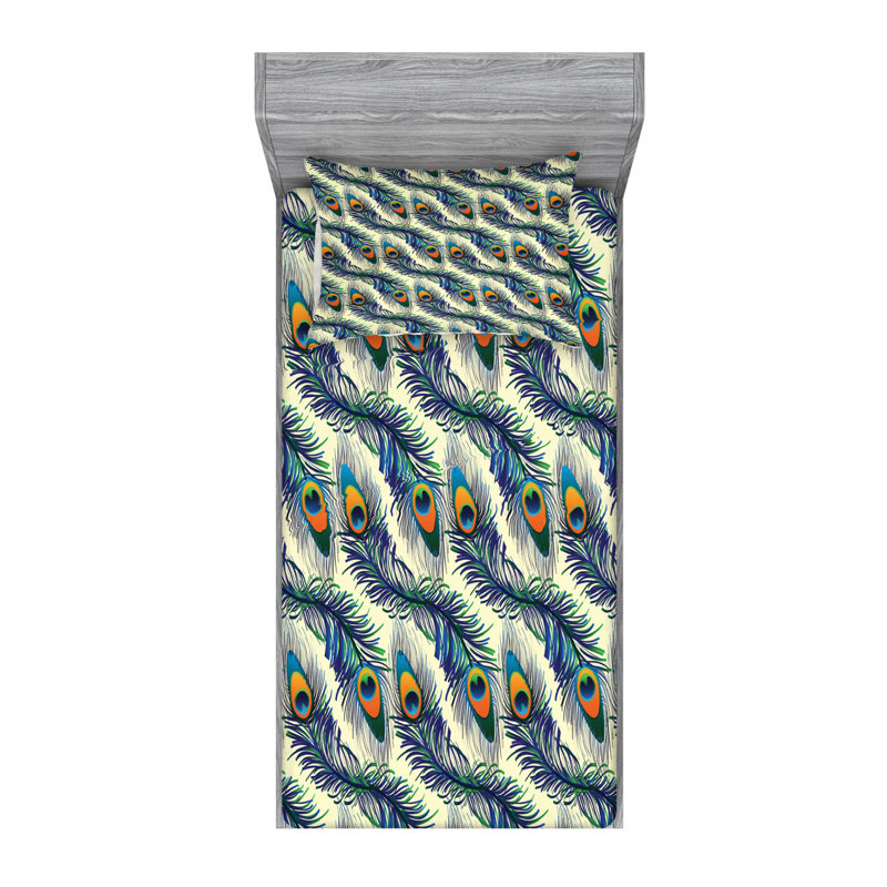 Microfiber Sheet Set, Twin XL Sheet Set with Fitted Sheet