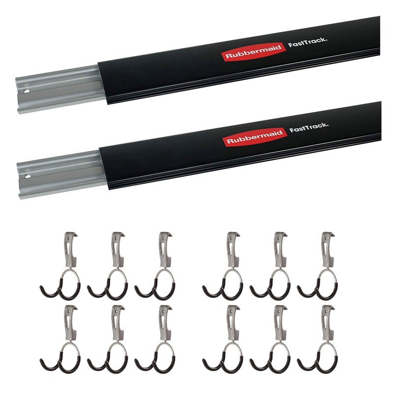 14 Piece Storage Rail Set