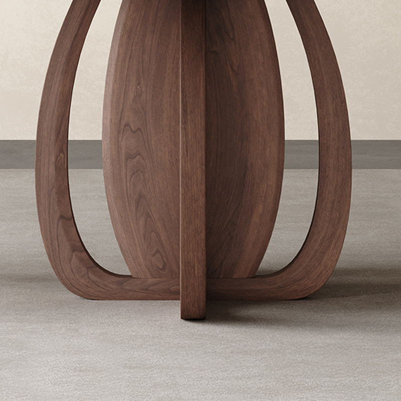 Ensemble de table de salle à manger en pierre frittée, H 29,53 po x L 53,15 po x l 53,15 po