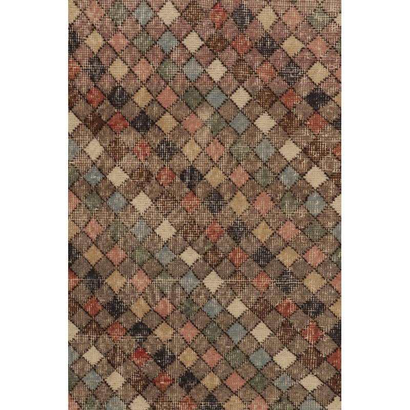 Vintage One-of-a-Kind 3'0X9'4 Hand Knotted Area Rug