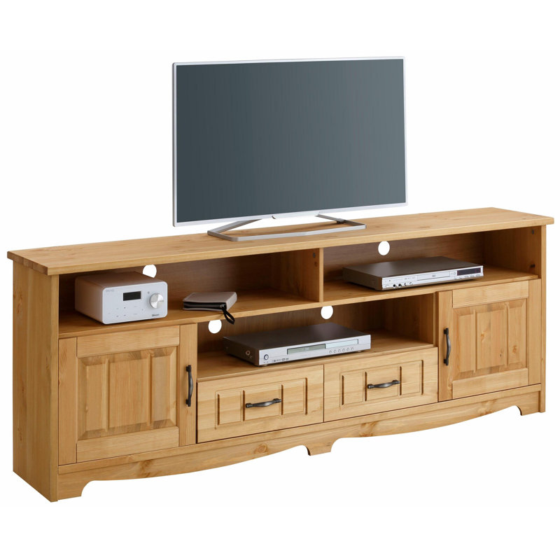 Manassas TV Stand for TVs up to 85", Oiled