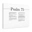 God Is the Judge Psalm 75 1 Piece Wrapped Canvas Wall Art-948136210