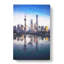 Shanghai Skyline Reflection - Wrapped Canvas-55318481
