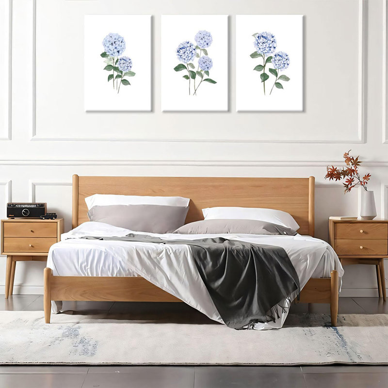 3 Piece Wrapped Canvas Print, 40 cm H x 90 cm W