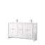 60 po L x P 20 blanc avec comptoir en quartz et robinet en nickel brossé - tablette ouverte pour un rangement supplémentaire dans la salle de bain