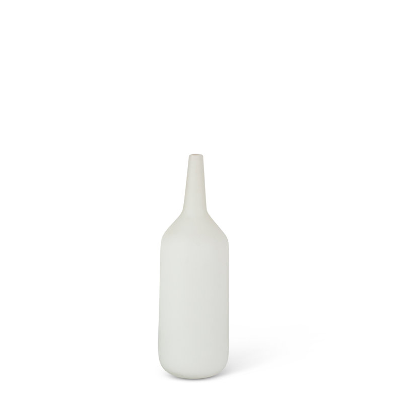 Urban Living Glass Table Vase, 18" H x 4.5" W x 4.5" D