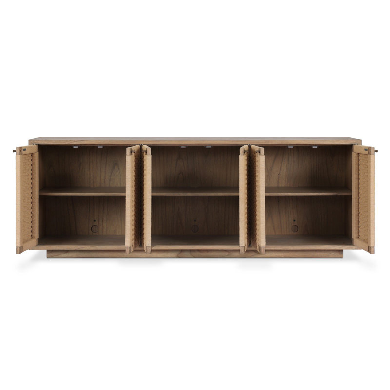 Alyda 82" Sideboard, Sandy Mindi Veneer