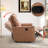 Hogansville 54.4" Wide Modern Comfortable Upholstered Standard Manual Reclining Loveseat (Set of 2)
