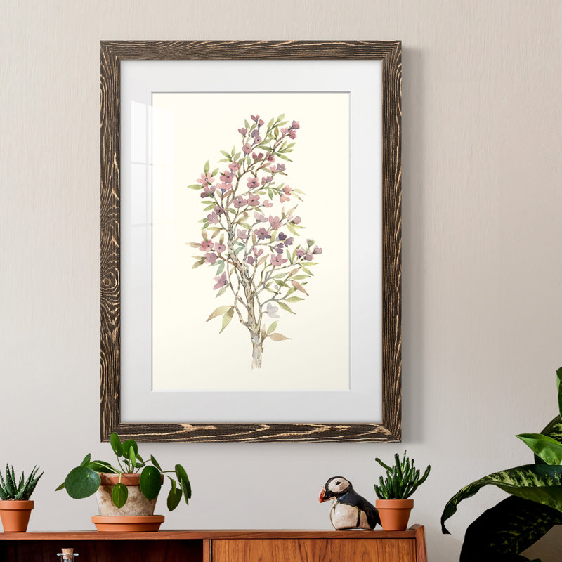 Twig Study I - cadre photo, Cadre noyer, H 24 po x l 20 po x P 1 po