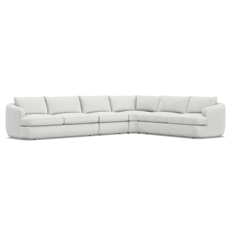 Jules Fabric 4 Pc Sectional, 1000-002