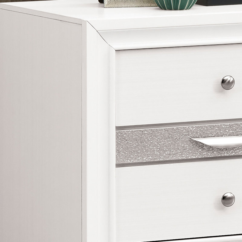 Table de chevet blanche: espace et design fonctionnel - Table de chevet 26 po x 26 po x 17 po pour petits espaces: chic