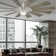 65" Wyndmill 12 - Blade Indoor/Outdoor Smart Ceiling Fan with Remote Control and LED Light Kit Included, Works With Alexa and iOS / Android App