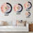 Universal Blossoming Pastel Harmony V Wall Clock-93382272