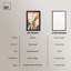 «Peach and Palm Shadowbox Print Natures Art Prints» par Art Remedy-115126345-115126344