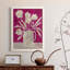 Fuchsia Arrangement II - peinture sur toile encadrée-1416498949-1416498953