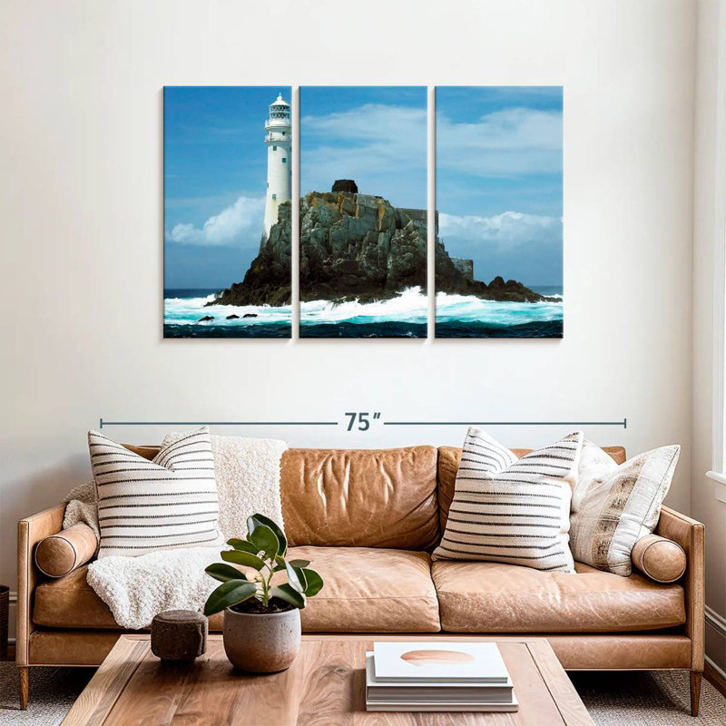 Phare Aletra Fastnet Rock, H 36 po x l 57 po