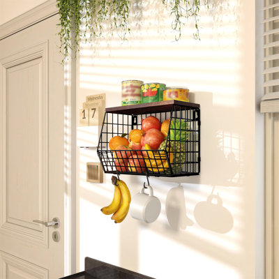 Williston Forge Benhart Metal Fruit Basket