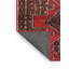 Tapis traditionnel rouge / noir Hoysted-1579581687