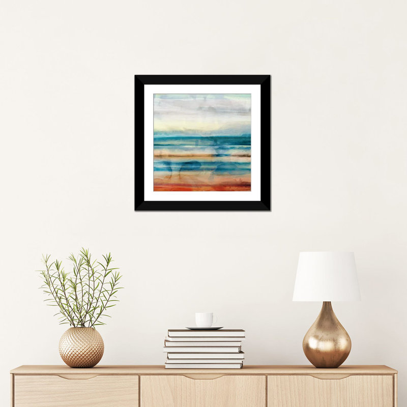 « crossing », impression sur toile, H 24 po x l 24 po x P 1 po, Papier d'art encadré noir, Blanc