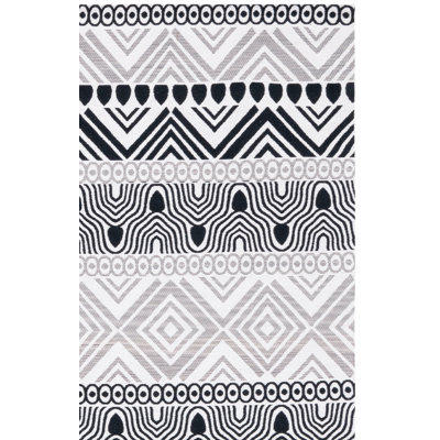Gaetan Hand Woven Performance Geometric Rug