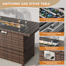 Outdoor Fire Pit Table