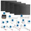 Trousse d'organes de rangement 24 po x 16 po True & Tidy-1696606869