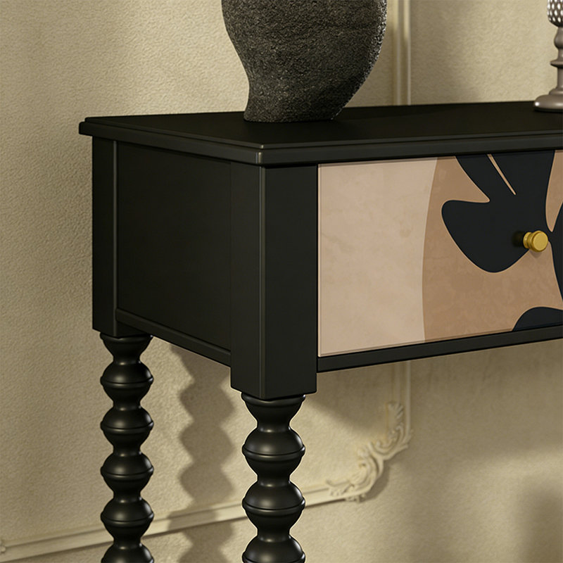 Roman Column Creative Drawers Console Table