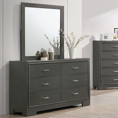 Eaghton 57.5'' W 6 - Drawer Dresser