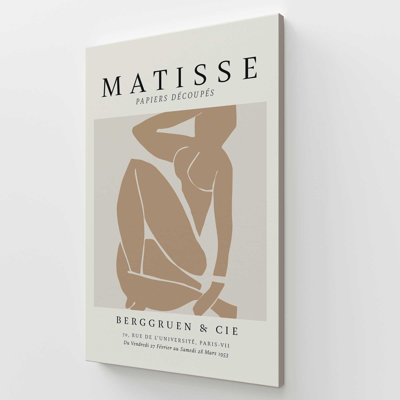 Matisse's Nude III en brun clair