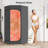 Sauna Box Portable Steam Sauna for Home,Roomier Full Body Home Sauna Tent with 3L 1500W Steamer,Large Folding Chair,Remote Control,Personal Steam Room for Spa,Gym,3'x 3'x 6.2’,Gray-117410958