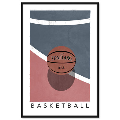 " Sports And Teams Orange Basketball, Industrial Orange "