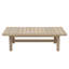 Table de salle à manger de style méditerranéen en bois d'acacia pour patio-139327268