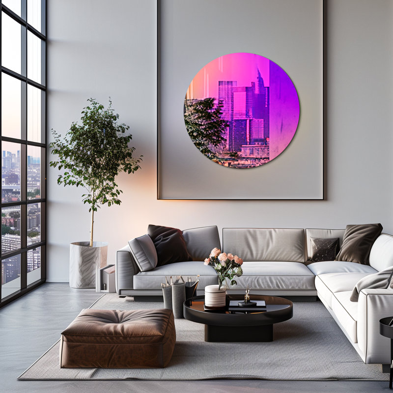 Chemesh Mirror, 66cm x 66cm, Round