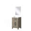 Meuble-lavabo simple 20 po X P 18 po P, comptoir en acrylique et Miroir-1331917800