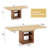 Expandable Dining Table With Integrated Storage And Sturdy Frame