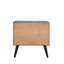 Table de chevet 2 tiroirs Macedo Mid-Century