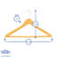 Harbour Housewares - Strong Children's Clothes Hangers - Set of 10-92498572