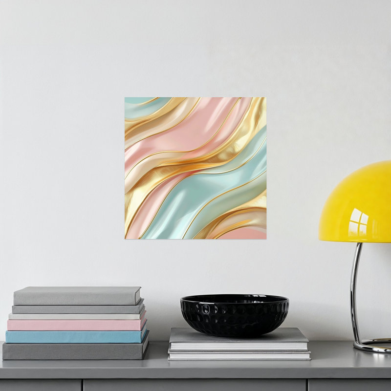 Akur No Frame Print on Canvas, 25.4 cm H  x 25.4 cm W