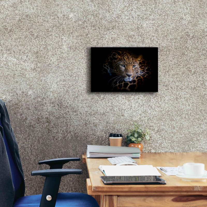Latitude Run® «Sleepy Leopard» par Epic Portfolio, estampe numérique sur toile, H 12 po x l 18 po x P 0,75 po