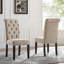 Ensemble de salle à manger en bois foncé de style urbain Leviton: table, 4 chaises et banc-2117925782