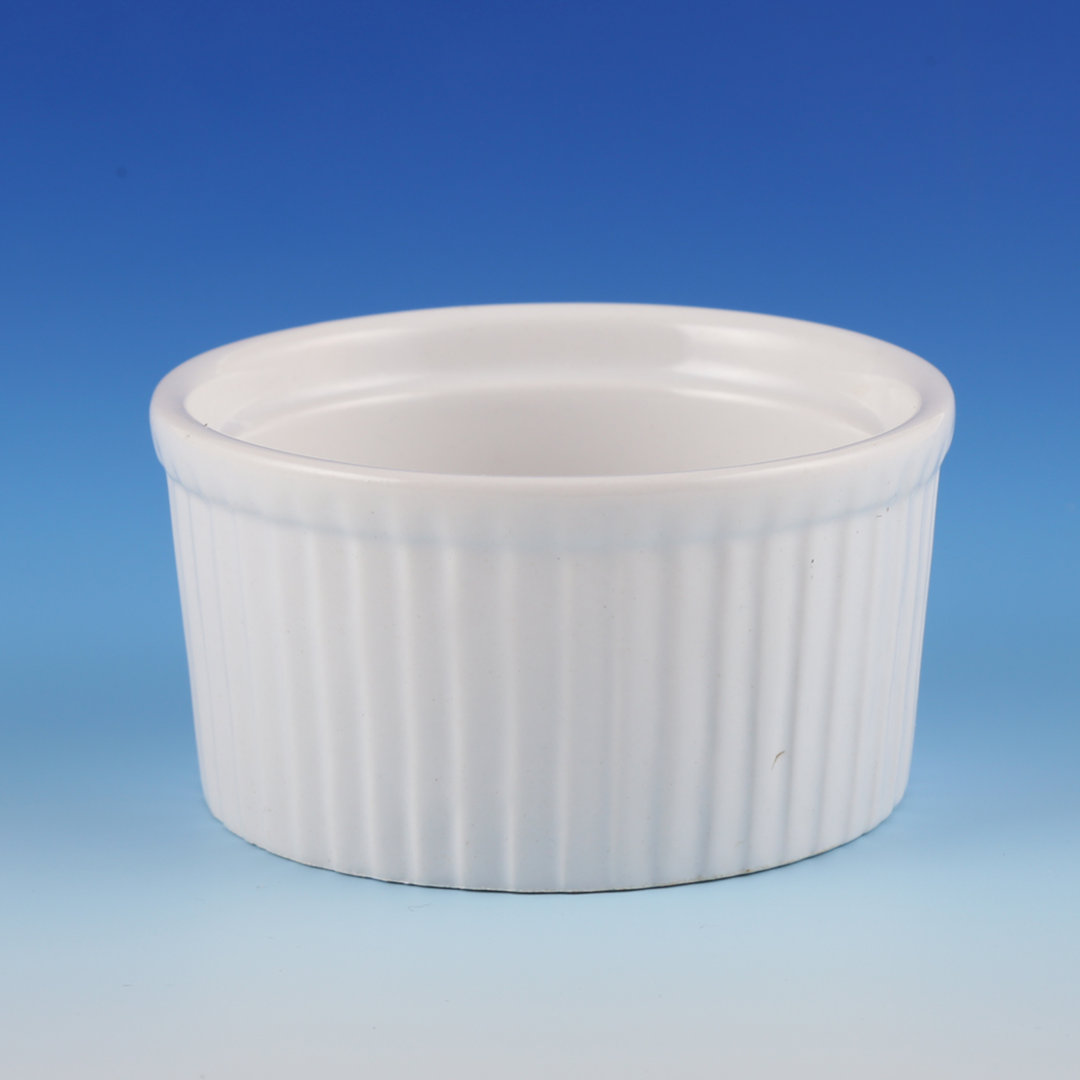 Creative Home Round Ceramic Ramekin / Soufflé Dish Bakeware Creative Home