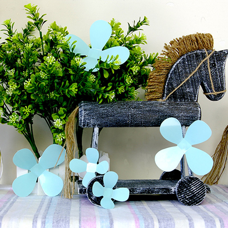 Plants & Flowers Wall Decal, Turquoise