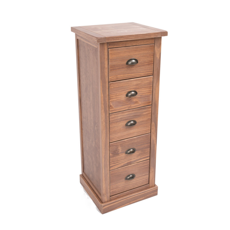 Driskell 45cm W 5 - Drawer Chest of Drawers