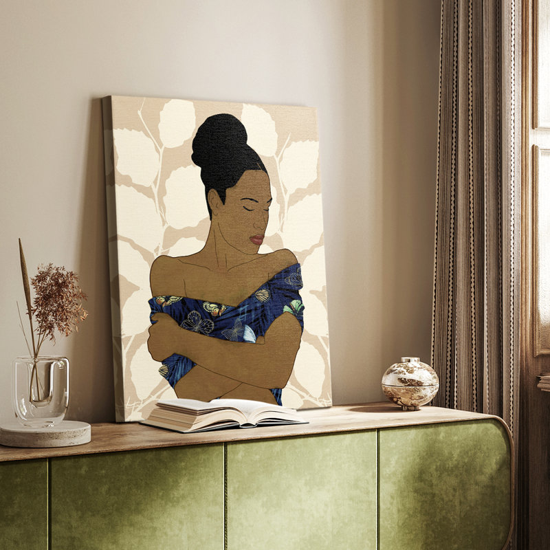 Beauté ethnique II - galerie Cavas sur mesure, H 36 po x l 24 po