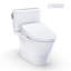 TOTO® WASHLET®+ Nexus® Two-Piece Elongated 1.28 GPF Toilet with S5 Bidet Seat, Cotton White - MW4423446CEFG#01