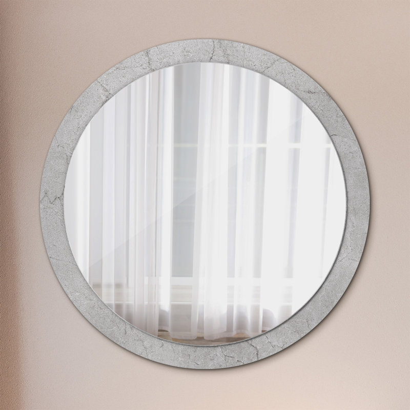 Huldar Glass Flat Wall Mirror