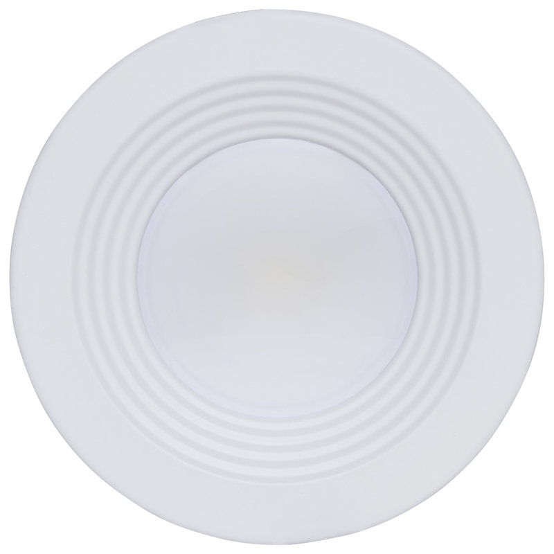 13.5W Field Selectable LED 4-Inch Commercial Downlight Dual Dimming Round 120-347V